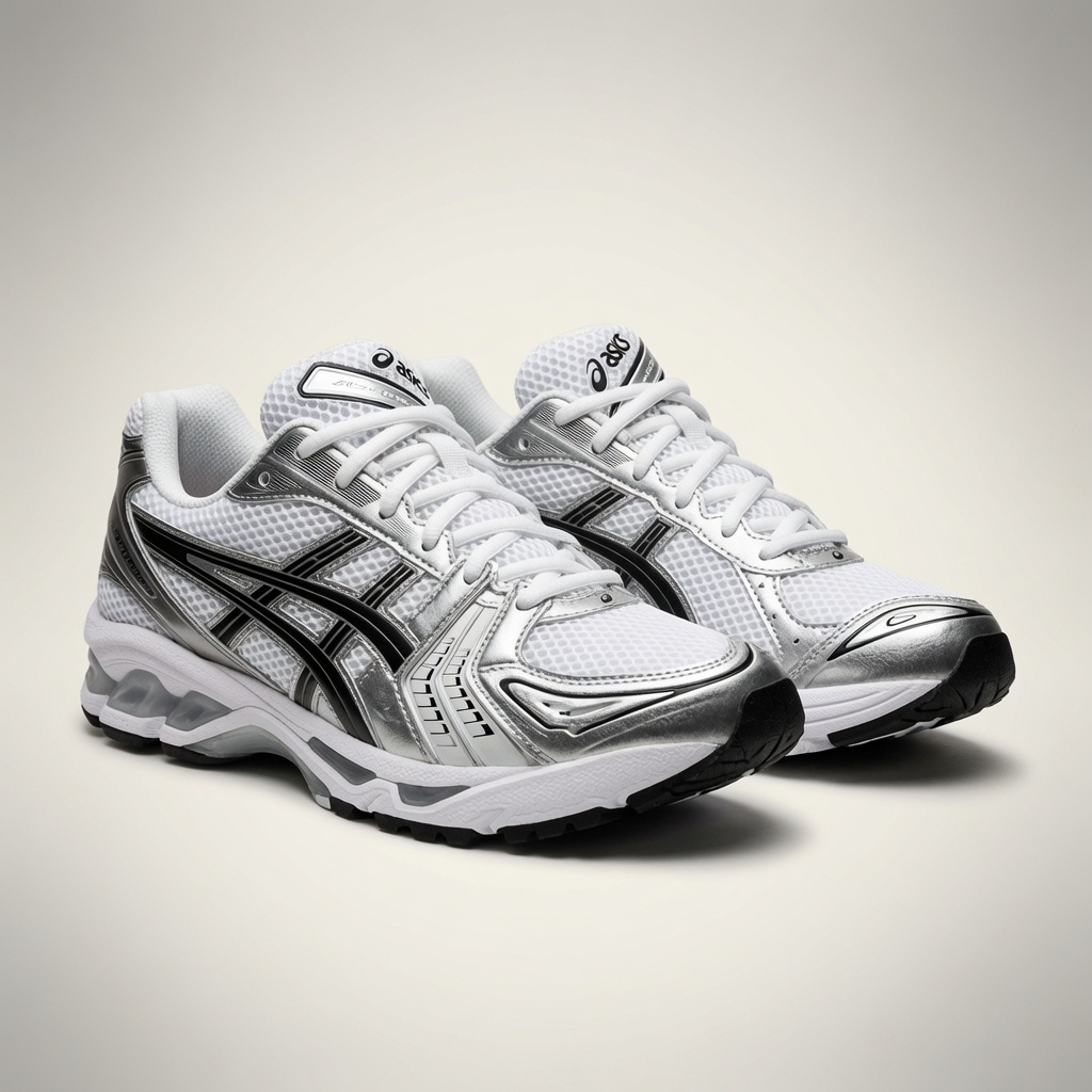 Asics Gel-1130 — Blanc / Argent / Noir