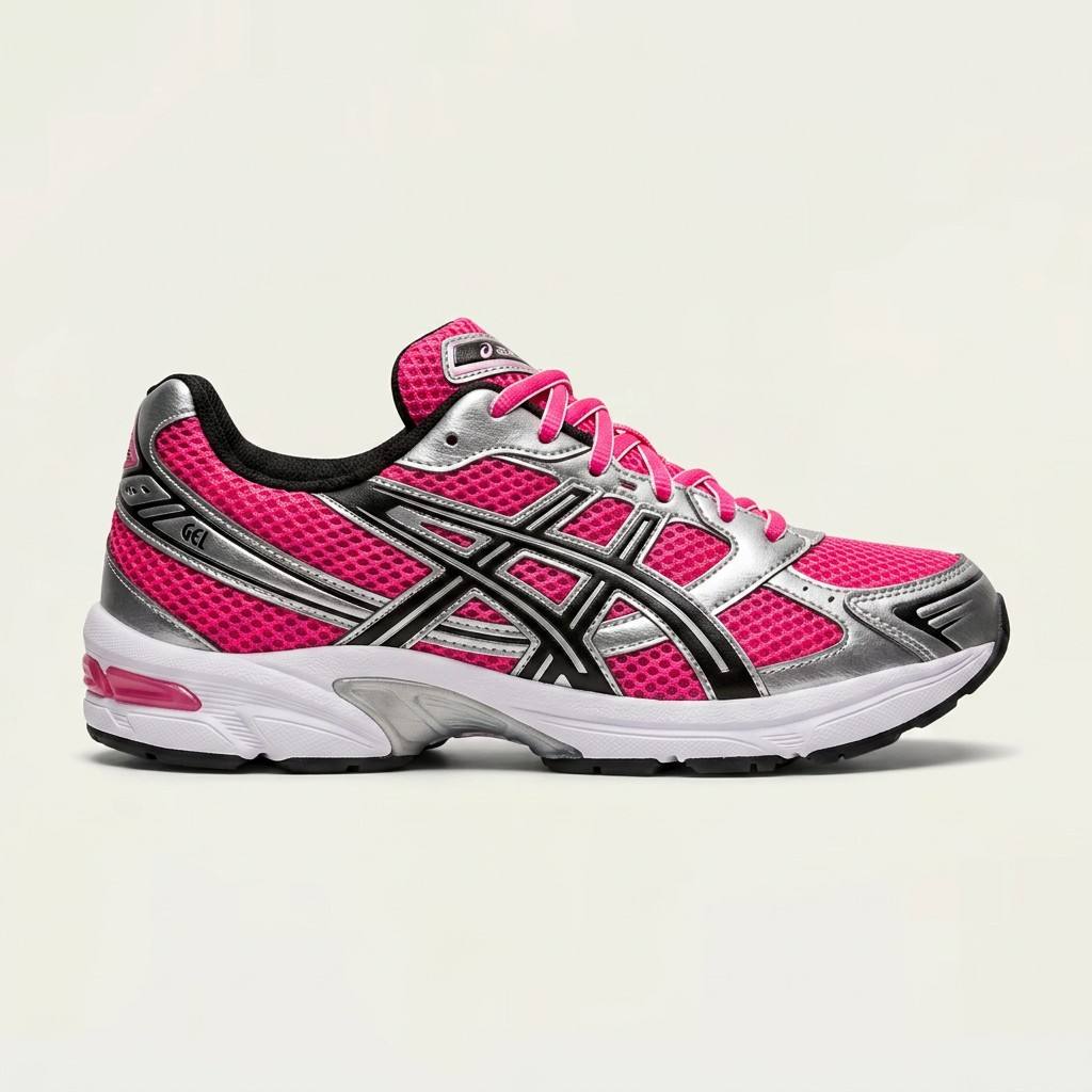 Asics Gel-1130 — Rose vif / Argent vue 2