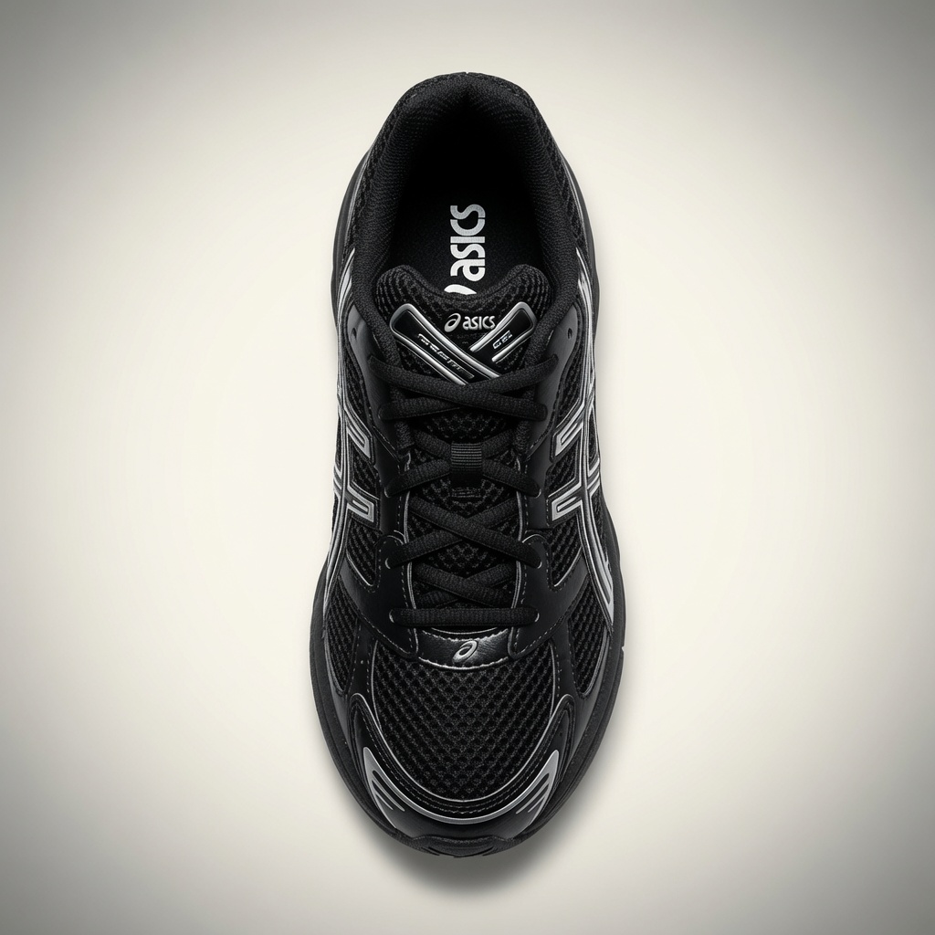 Asics Gel-1130 — Noir / Argent vue 4