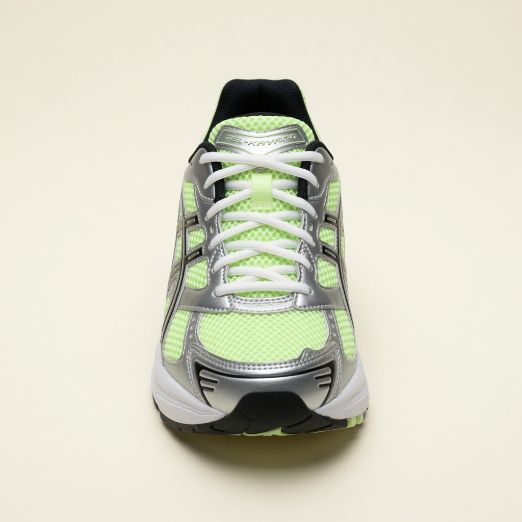 Asics Gel-1130 — Vert Lime / Argent / Noir vue 5