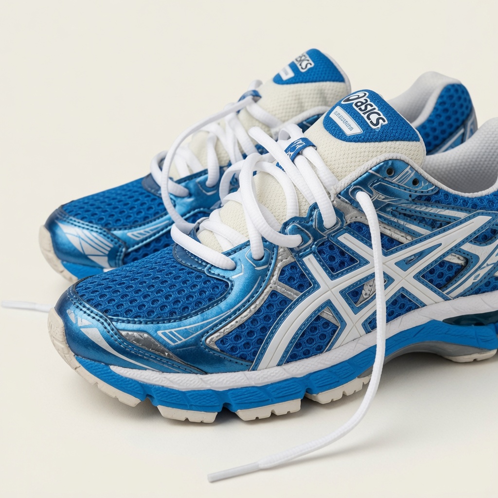 Asics Gel-Kayano — Bleu Asics vue 3