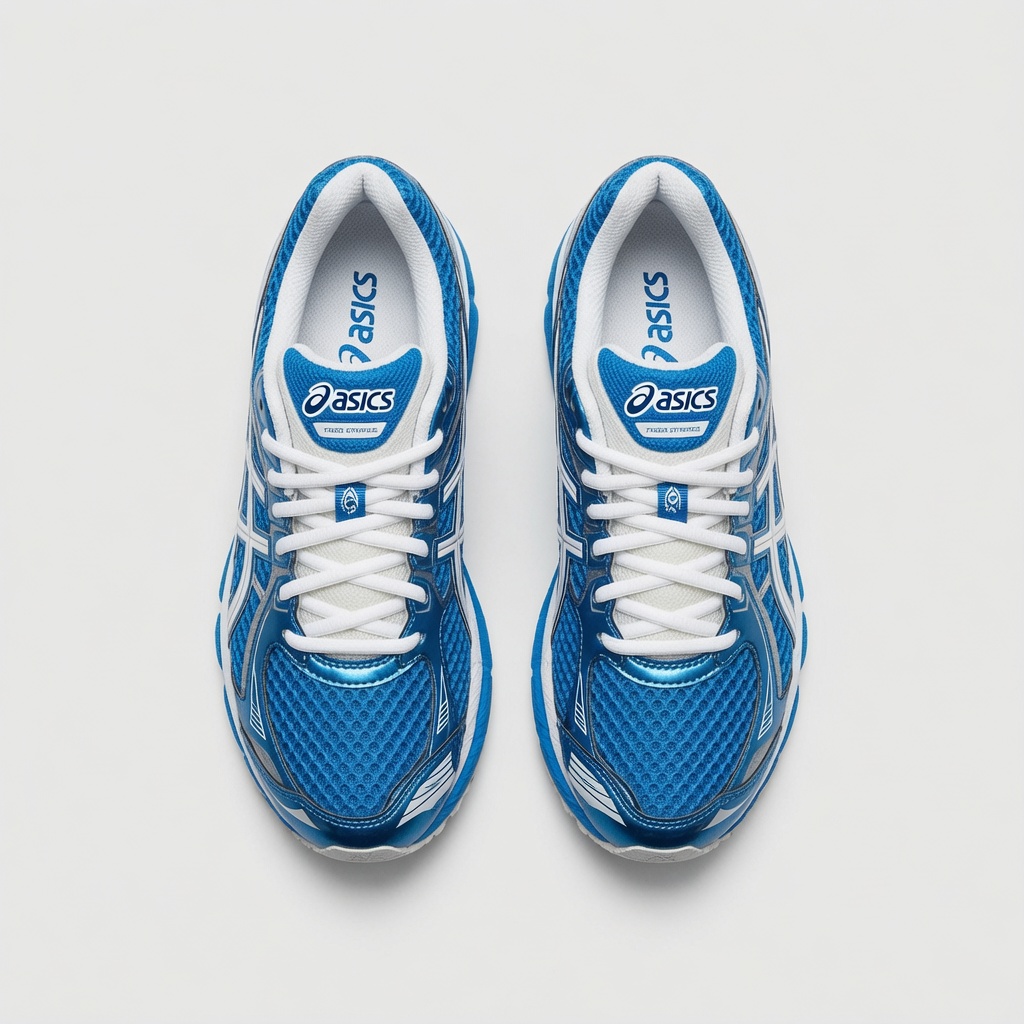 Asics Gel-Kayano — Bleu Asics vue 5