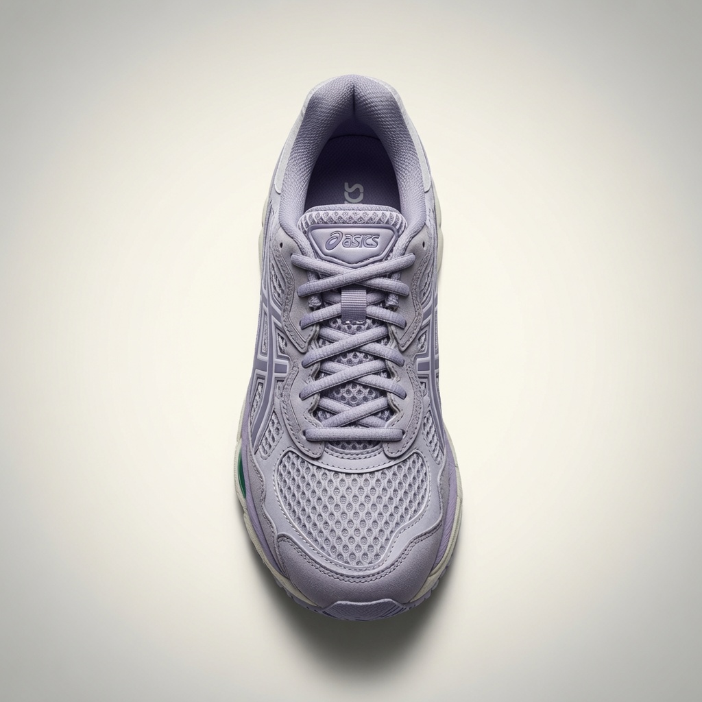 Asics Gel-Kayano — Lavande / Violet / Vert vue 4