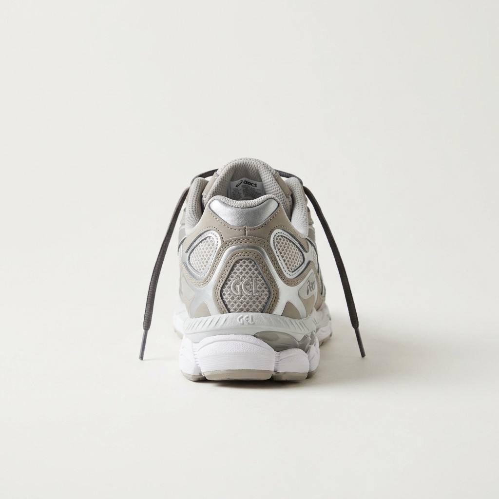 Asics Gel-NYC — Gris / Argent vue 4