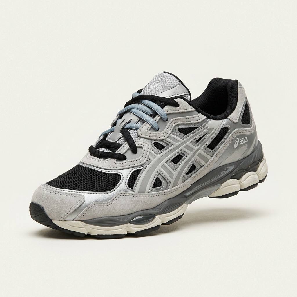 Asics Gel-NYC — Gris/Noir vue 5