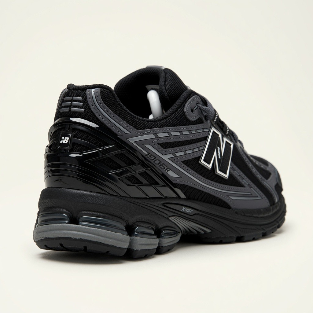 New Balance 1906R — Noir / Gris / Argent vue 2