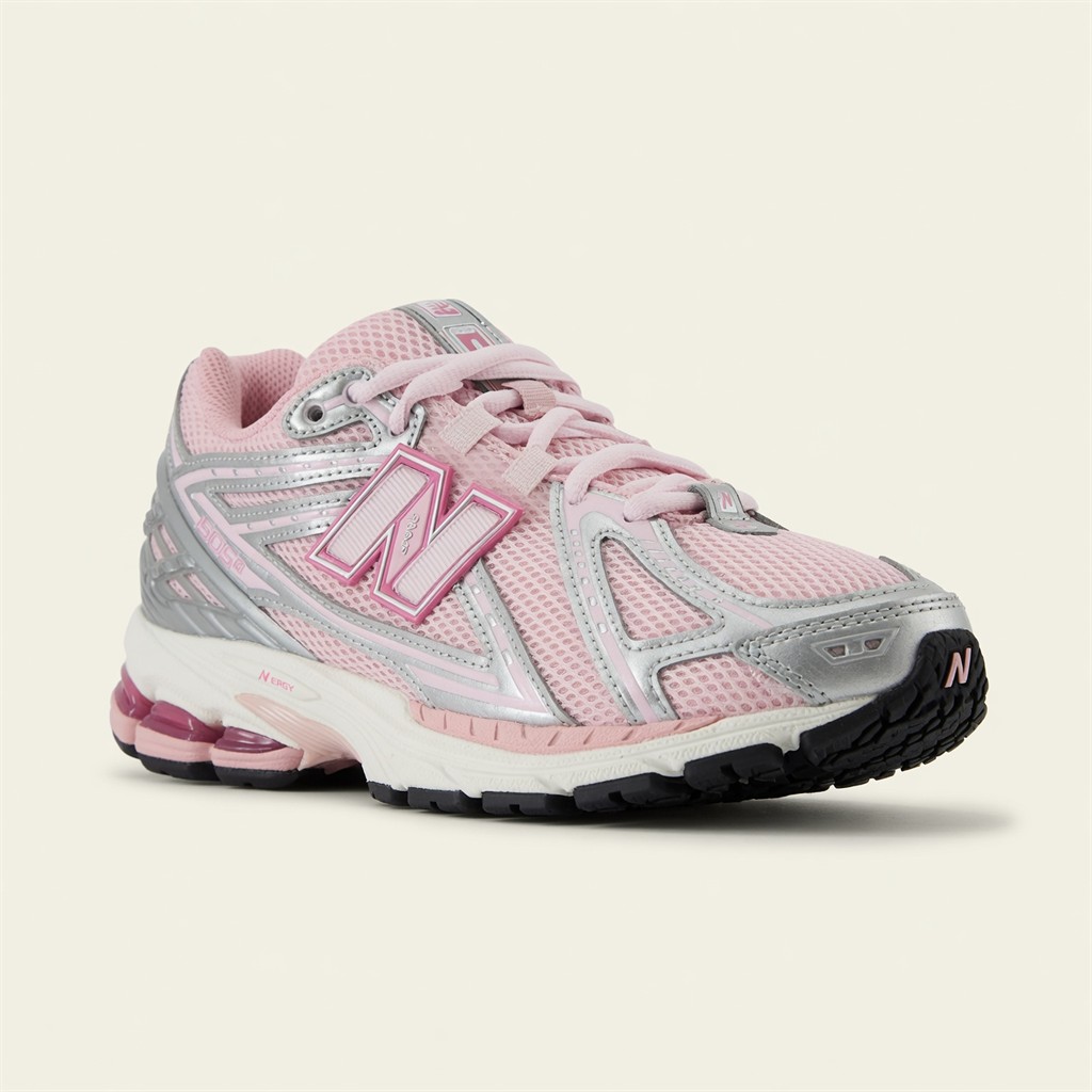 New Balance 1906R — Rose / Argent / Blanc Cassé vue 2