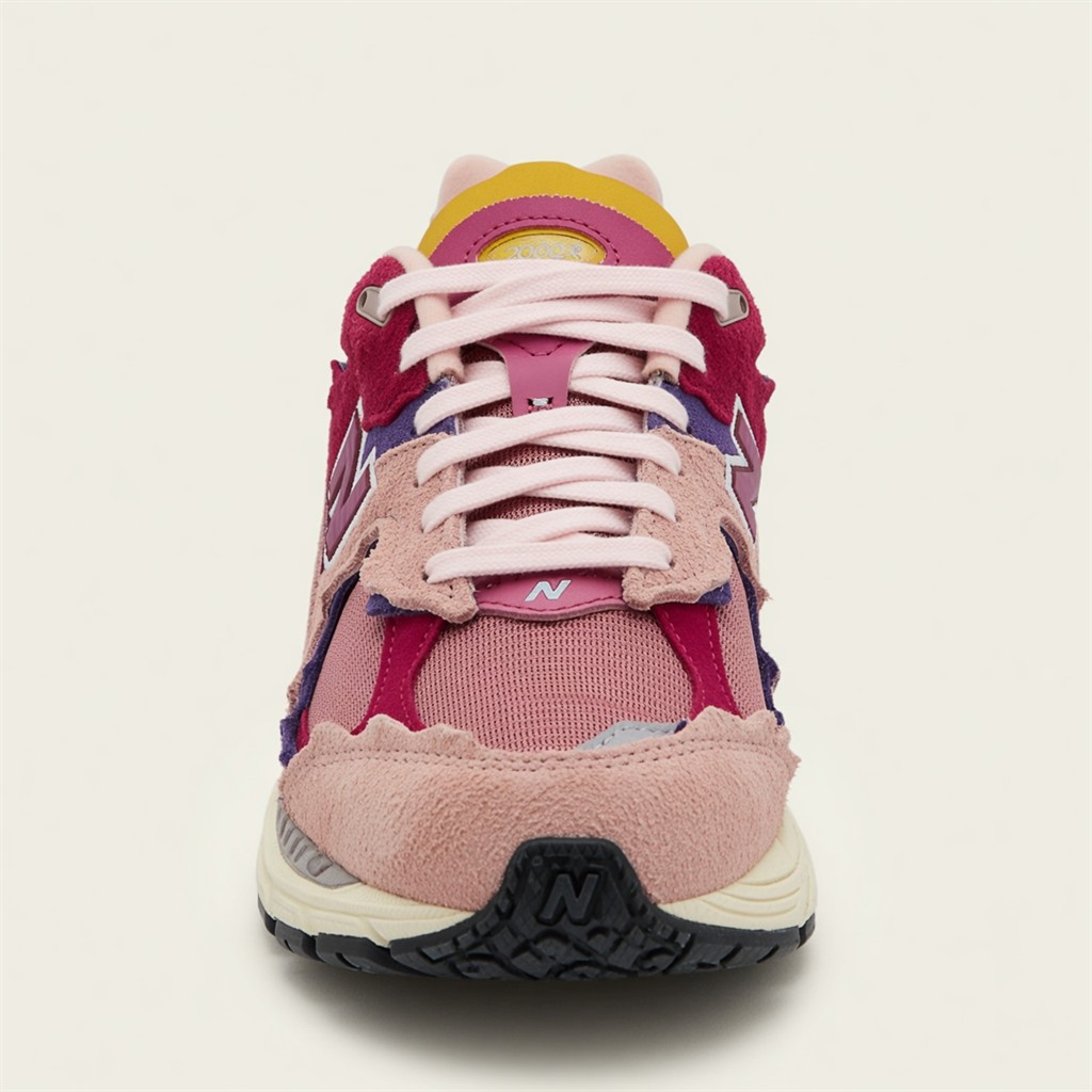 New Balance 2002R — Rose / Violet / Bordeaux vue 5