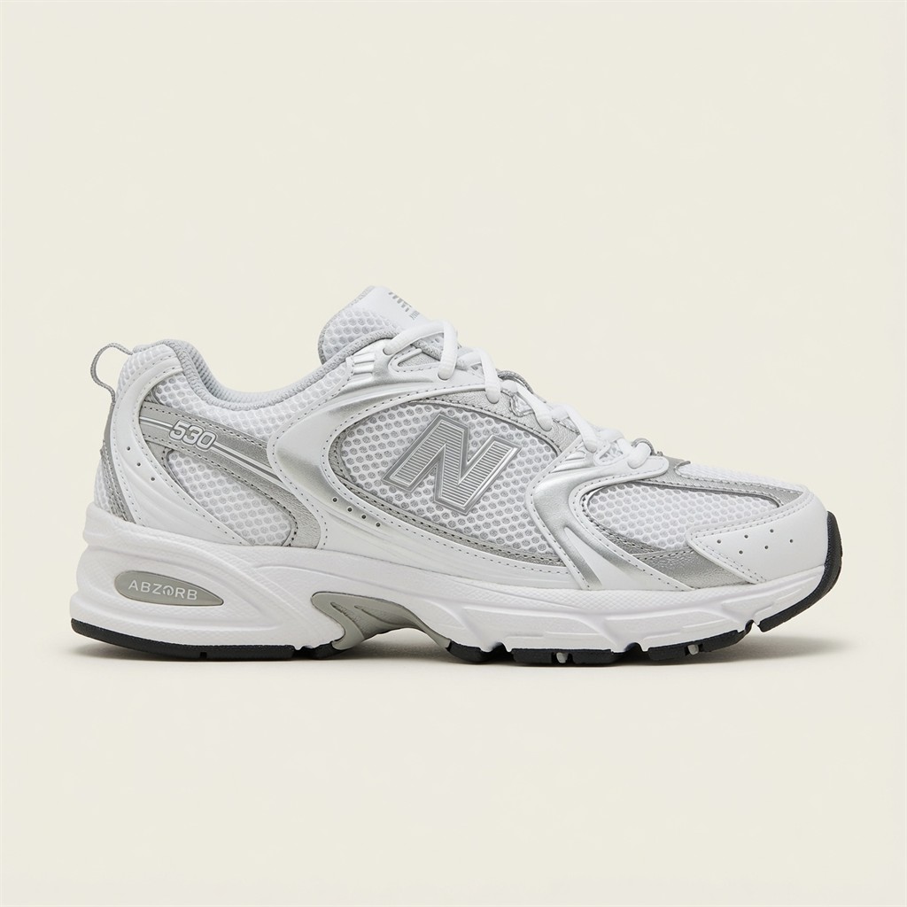 New Balance 530 — Blanc / Gris