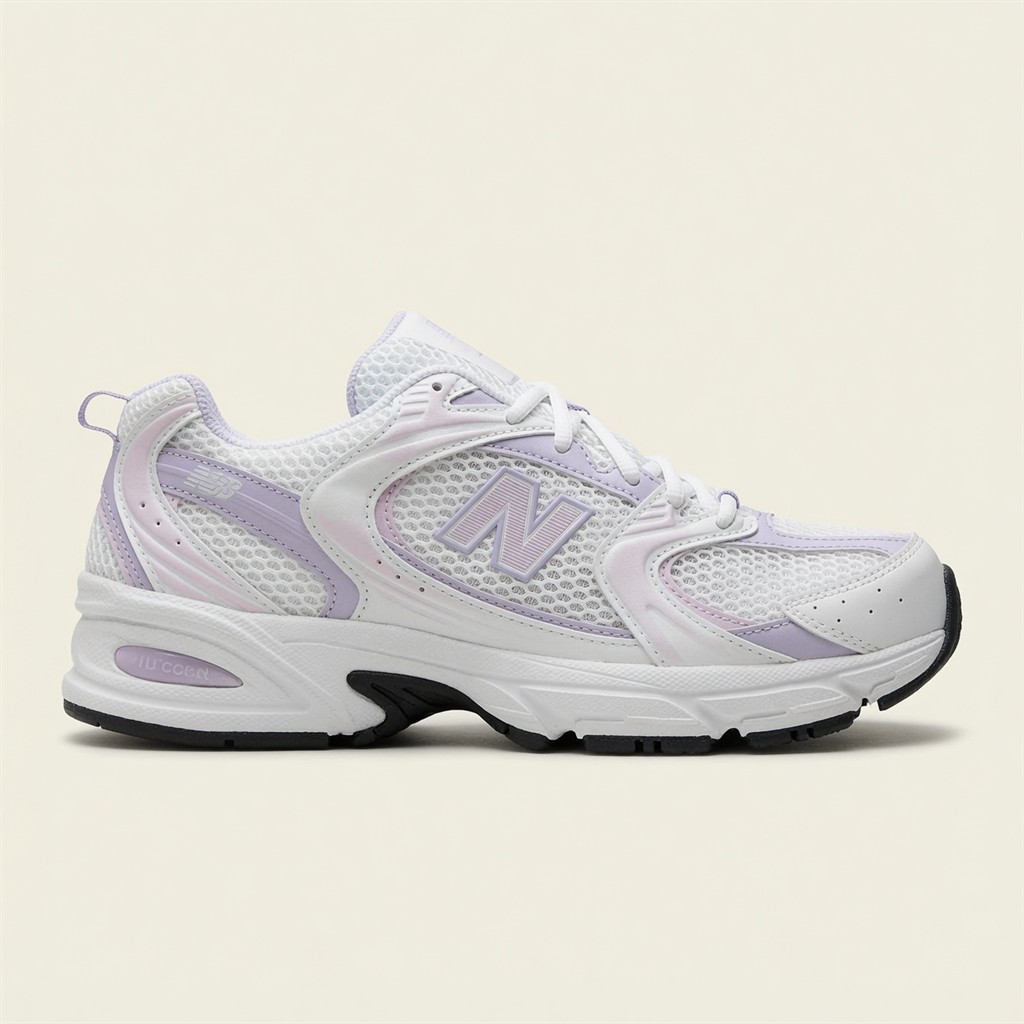 New Balance 530 — Blanc / Violet Clair