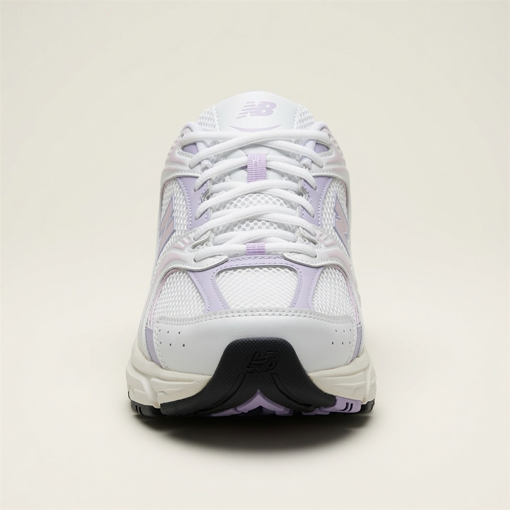 New Balance 530 — Blanc / Violet Clair vue 4