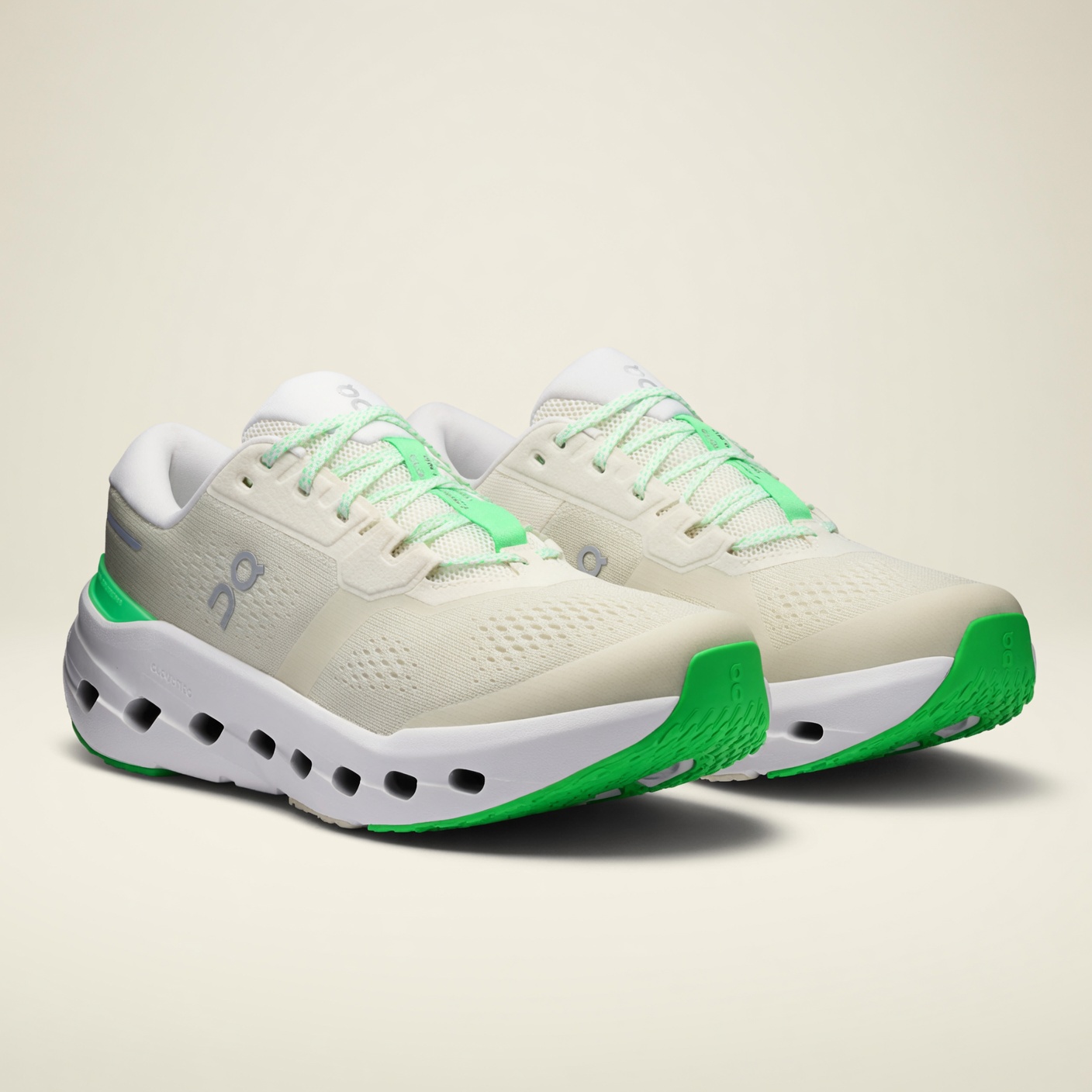 On Cloudgo — Vert Clair / Blanc