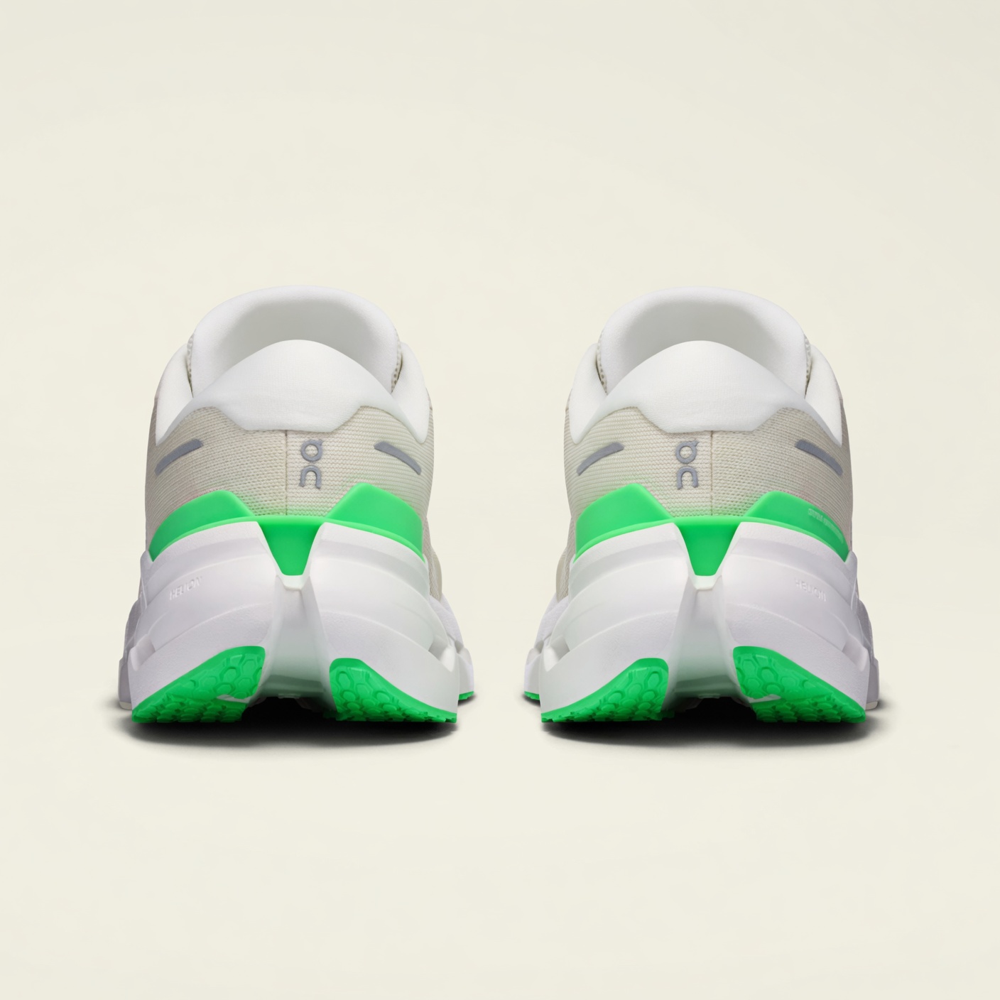 On Cloudgo — Vert Clair / Blanc vue 2