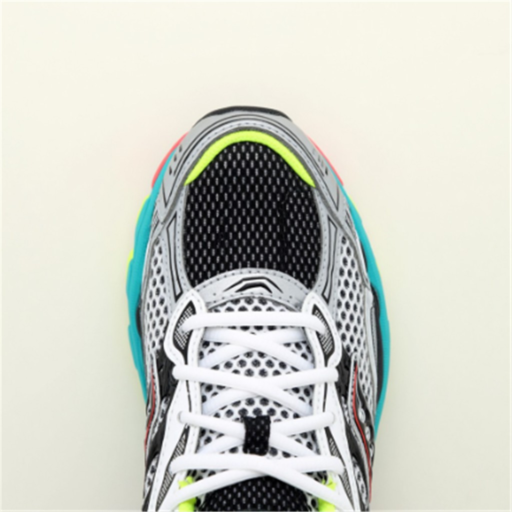 Saucony ProGrid Omni 9 — Blanc / Noir / Turquoise vue 5